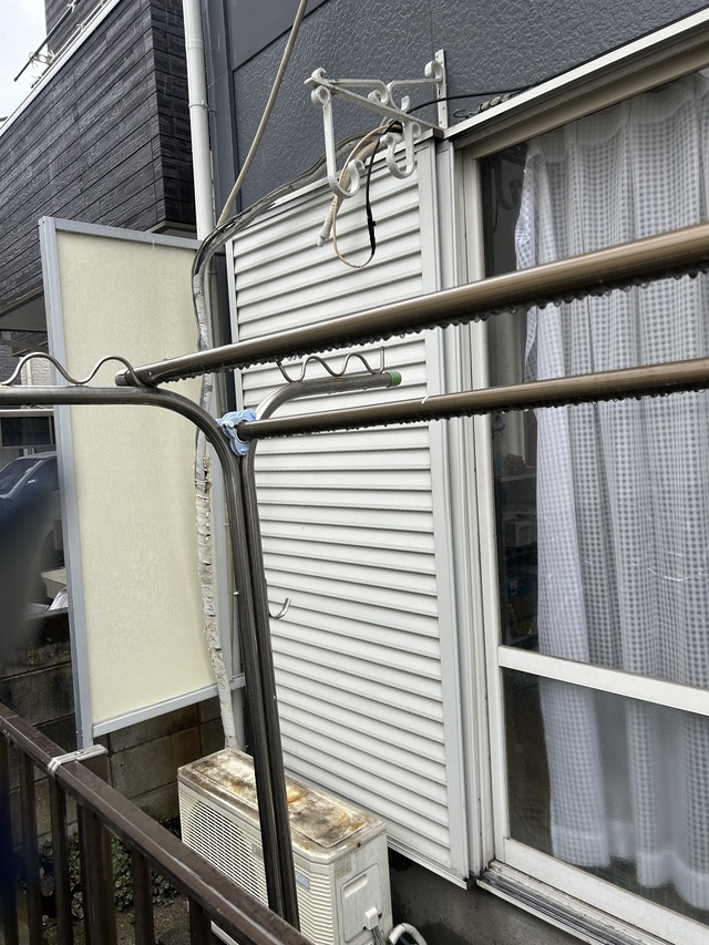 江戸川区船堀｜取り外しするエアコン室外機