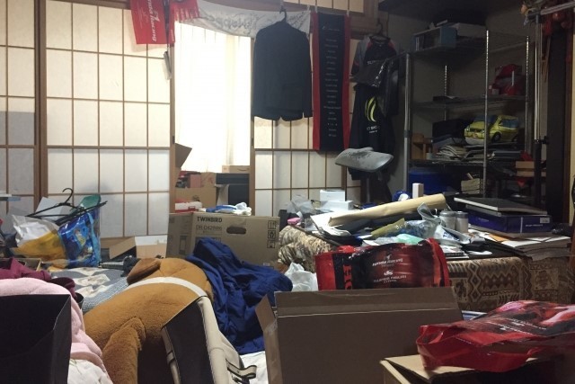 家じまいでの残置物よくある建物内