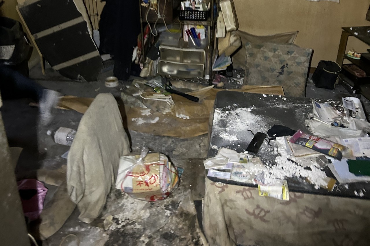 東京・千葉汚部屋片付け画像｜大量のゴミ