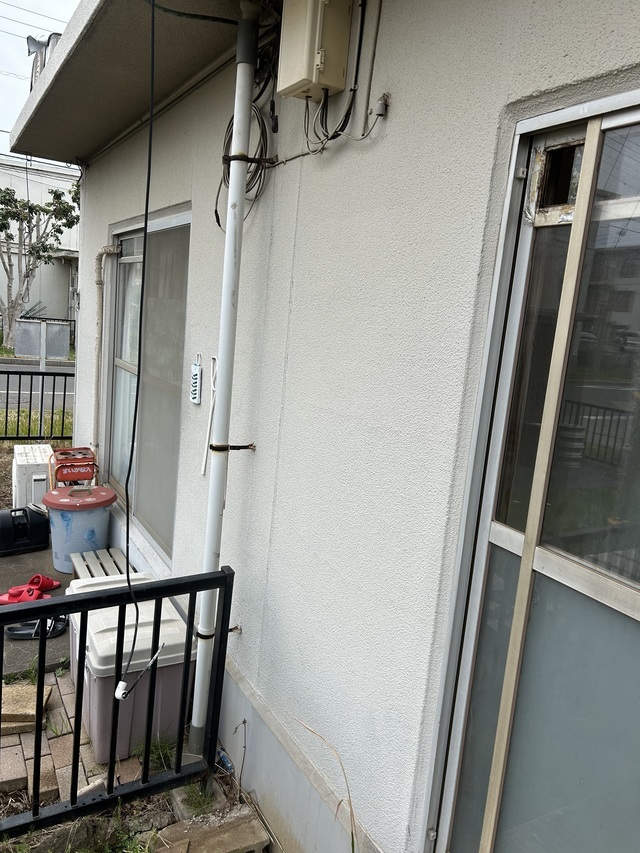 【千葉市花見川区】室外機取り外し後
