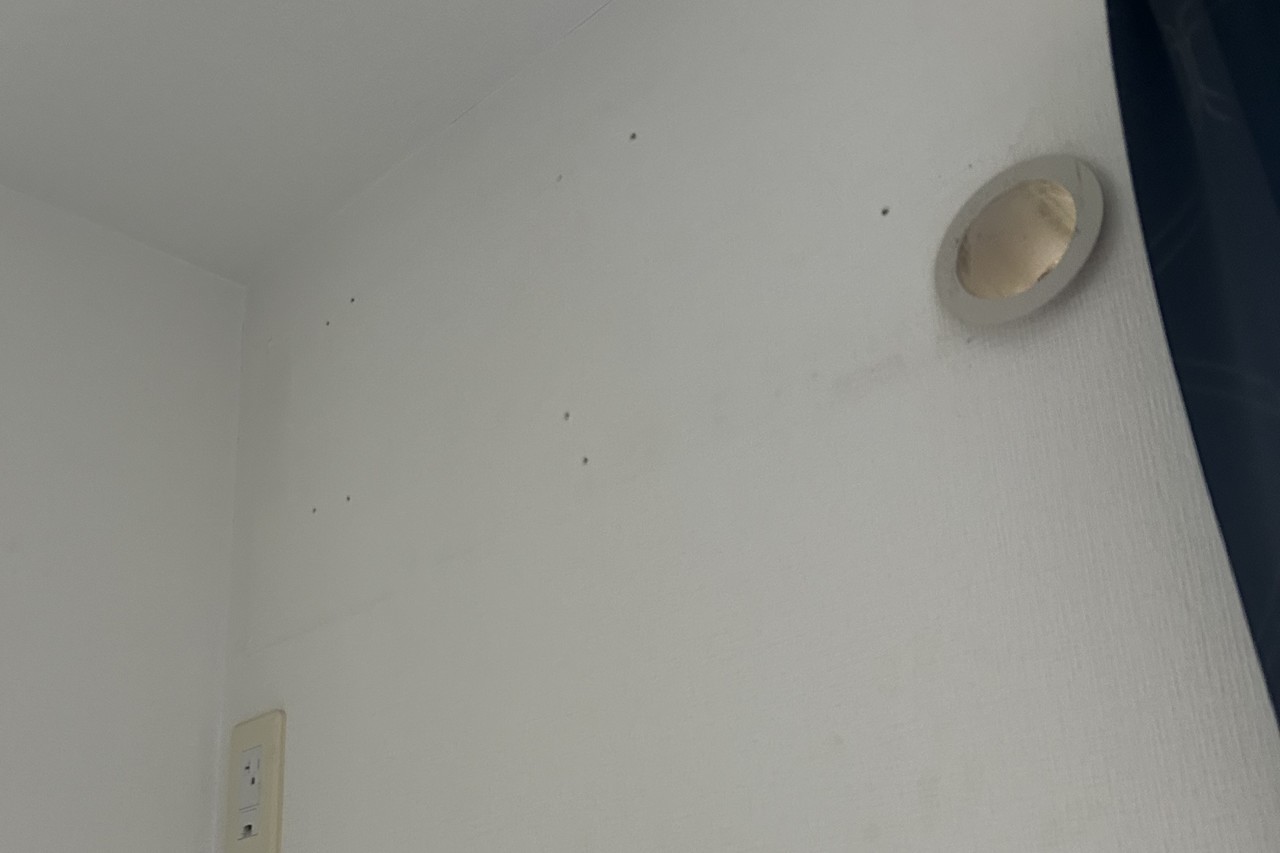 市原市姉ヶ崎の住宅で古い既存エアコン撤去・取り外し後