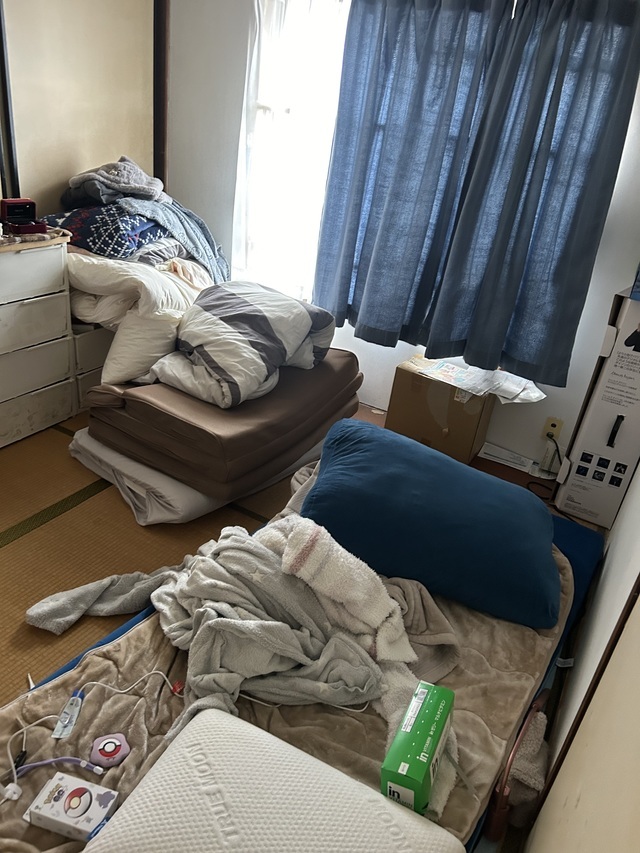 alt="船橋市団地残置物｜寝具類”