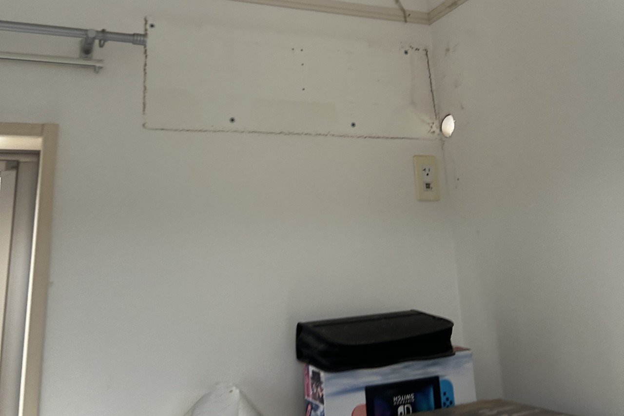 市原市でのエアコン本体撤去・取り外し後