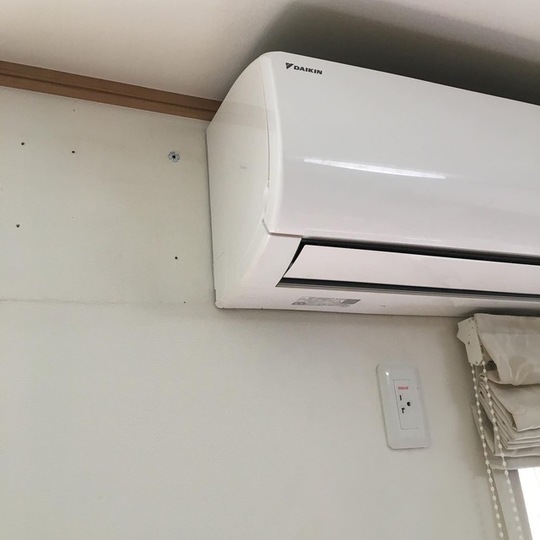 エアコン取り付け《買い替えでの新品取り付け工事》千葉市花見川区：戸建て住宅にお住いの方