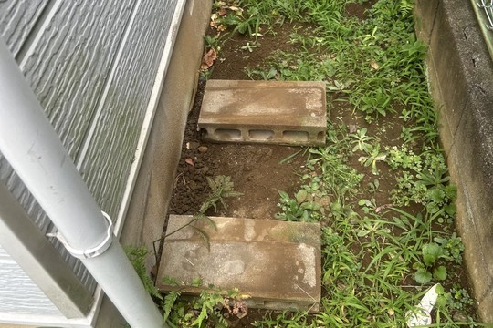 千葉市花見川区｜交換の為、室外機撤去後