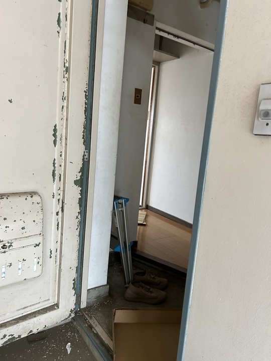 alt="船橋市団地残置物撤去後”