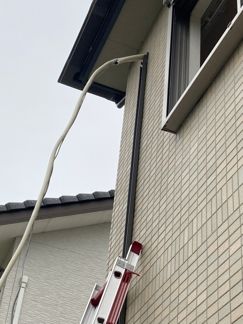 立ちおろし設置作業｜スライダー作業