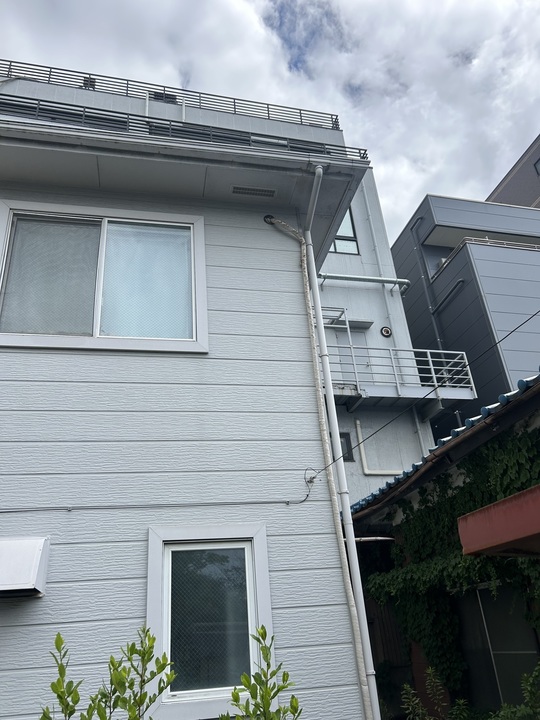 千葉市花見川区エアコン工事｜立ち下ろし取付